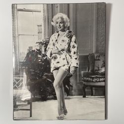 Vintage 1989 Marilyn Monroe Poster With Frame