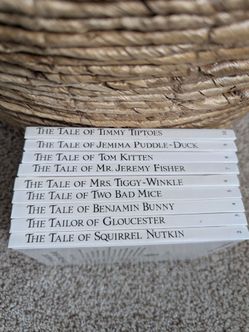 Beatrix Potter Tales Book Set – 9 Books
