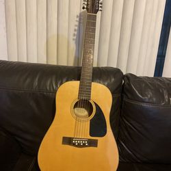12 string/ docerola fender cd-100