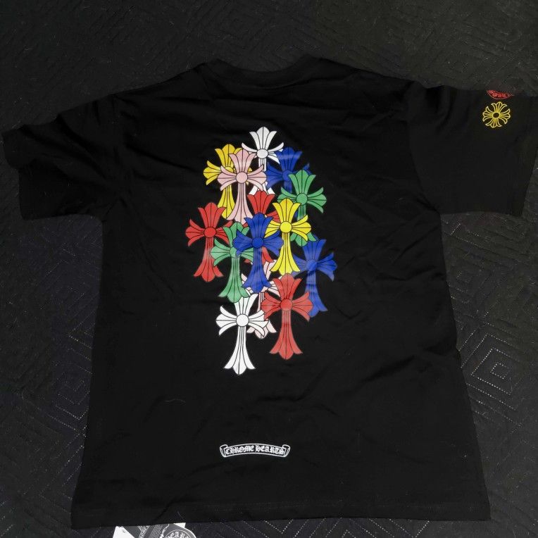 Chrome Hearts Graphic Cross Patch T-Shirt – Black | Free Shipping
