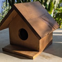 Handcrafted Ceder Birdhouse 
