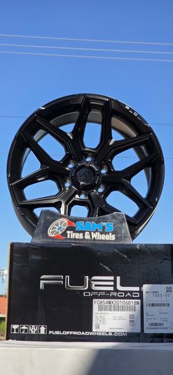 20×9 FUEL OFFROAD WHEELS.  6×139.7 AND 6×135. GLOSS BLACK. FINANCING. 