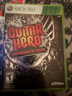 Guitar Hero Warriors Of Rock xbox 360