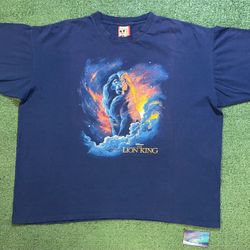 Vintage 1990s Disney The Lion King mufasa tee