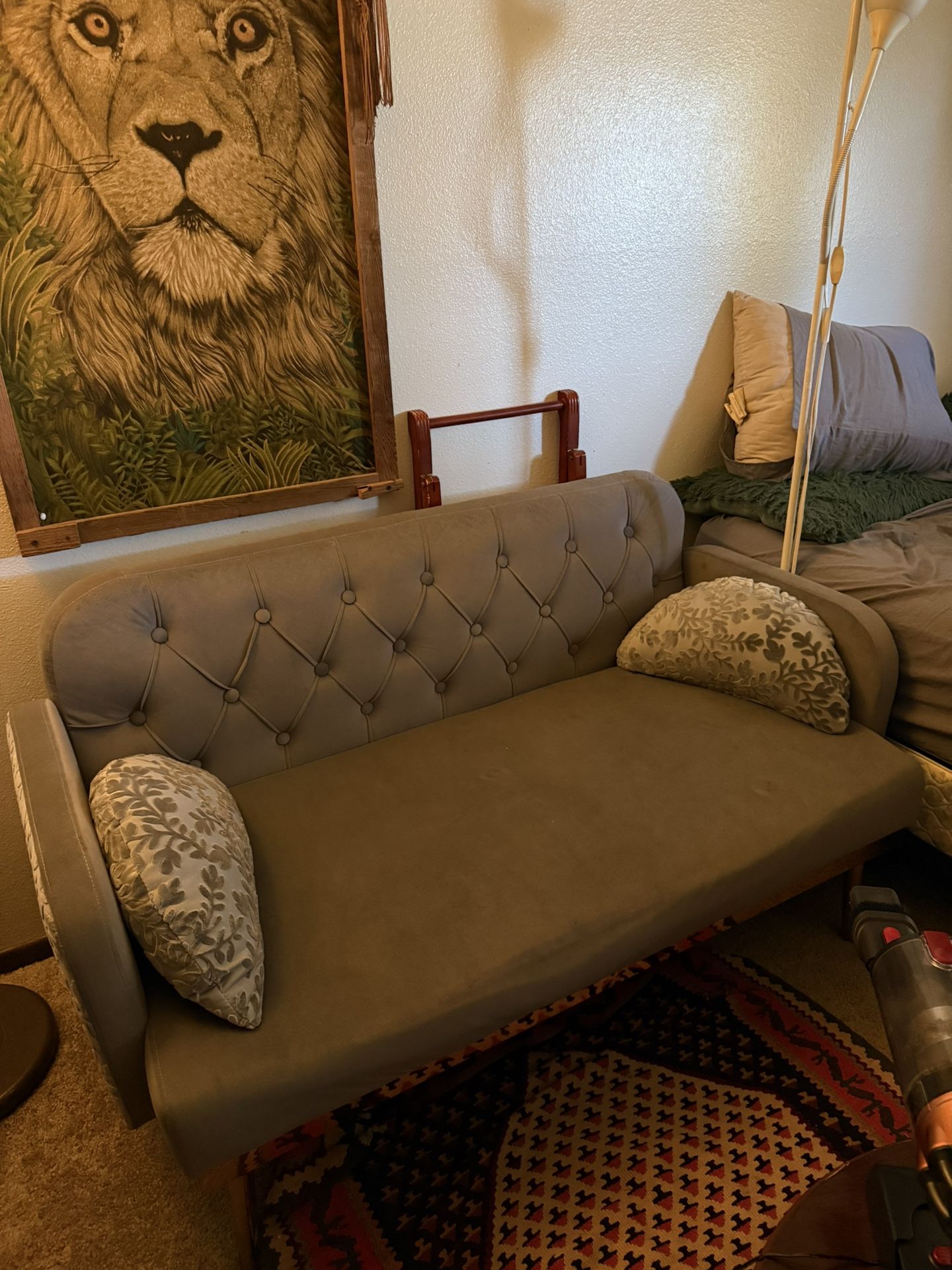 Velvet Couch