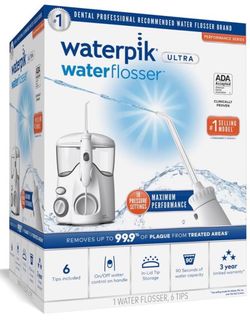 Waterpik ultra water flosser with 10 settings