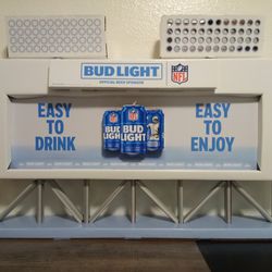 NFL BUD LIGHT BOX DISPLAY 