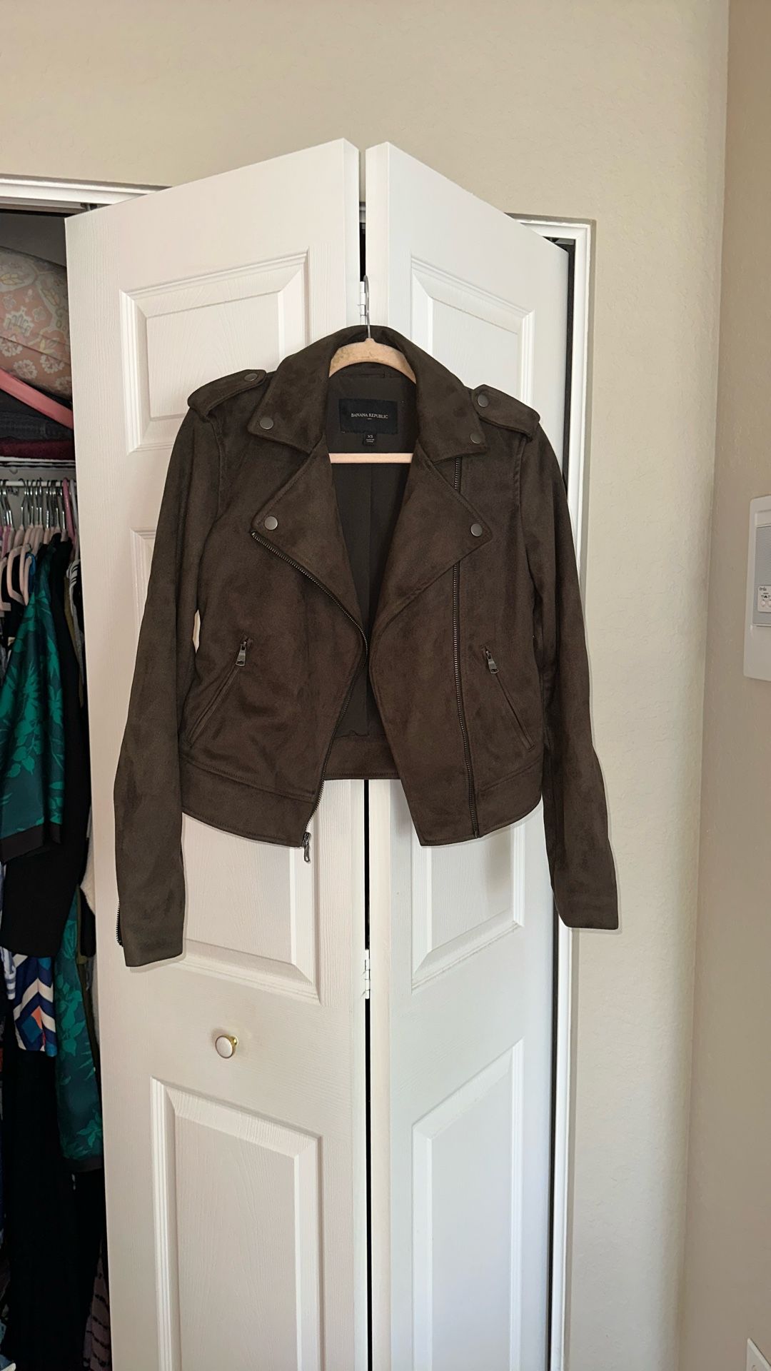 Banana Republic Motorcycle Jacket Small $90