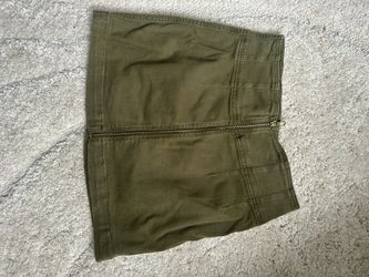 Olive Green Skirt Size4