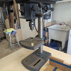 Drill Press And T-track Table