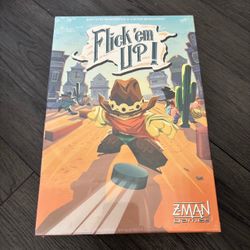 Flick em Up Z-Man Games 2016 Dexterity Game Plastic Version Sealed