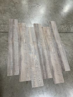 Luxury Vinyl Plank Flooring - Gray / Beige | 20mil | LVP "Special Sale" – Click 7” x 48” | Floating
