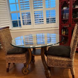 dining room table 2 chairs