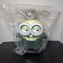 Halloween Horror Nights Minion Franken Bob Popcorn Bucket NWT Universal Studios