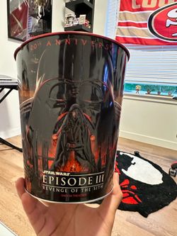 Star Wars Revenge of the Sith 40th anniversary popcorn bucket