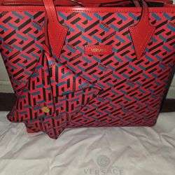 Authentic Versace Handbag Purse