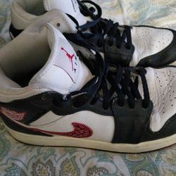 Nike Air Jordan 1 Retro Force OG Phat White Red Black Toe Bred 