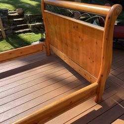 Beautiful Solid Wood Bed