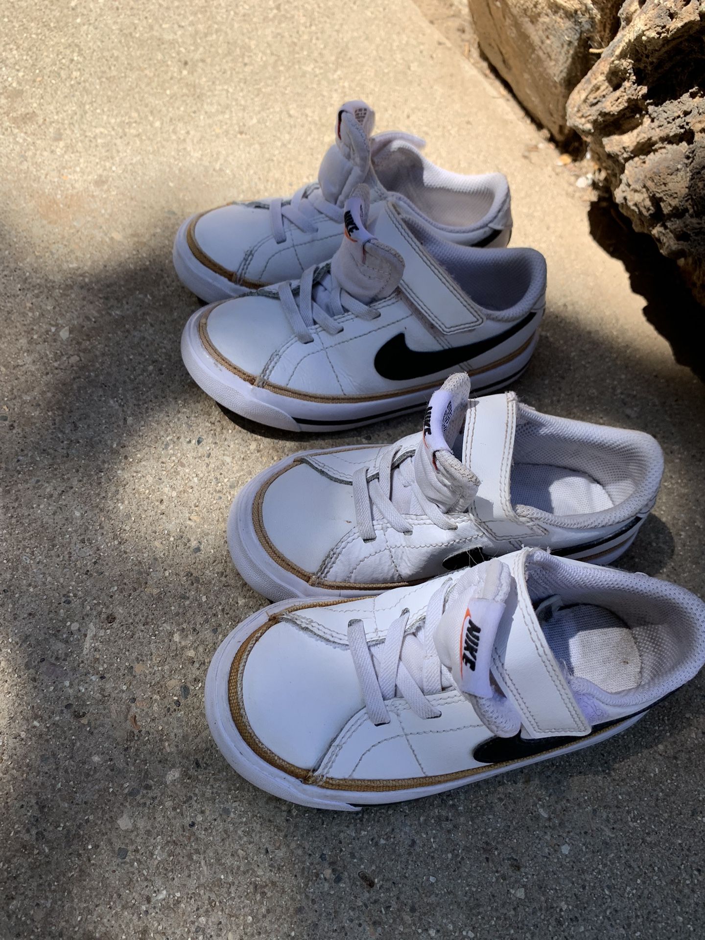 2 Pairs Of Nike Court Legacy Kid's Shoes