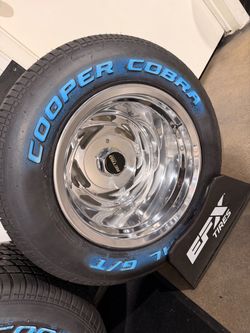 15x12 cooper tires new 5x5 Chevy ford