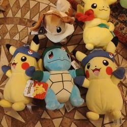 Brand New Pokémon Plushes $15 Each