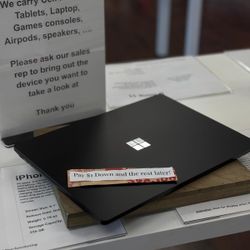 Microsoft Surface 3  Laptop - Pay $1 To Take It Home Today and pay the rest later.