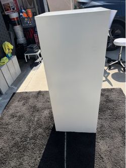 White 4-Drawer Metal Filing Cabinet