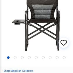 Two Magellan Outdoors XL Camping Chair with Phone Holder, Holes Up To 500 Lb. Pick Up Only 32277