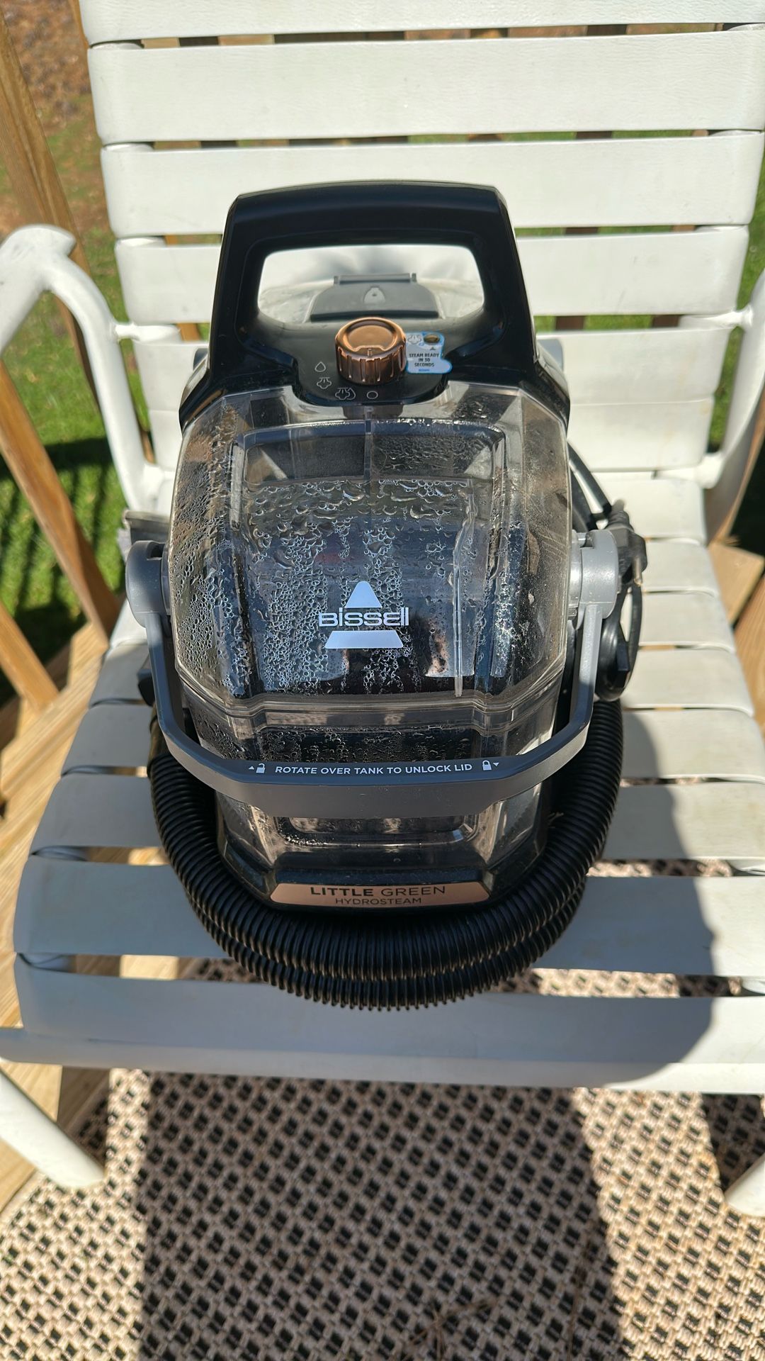 Bisseell Little Green Hydro steam 