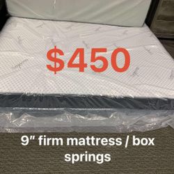 Mattress And Box Springs