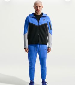 Nike Tech Fleece Windrunner Full Zip Hoodie HV0949-453 Large Jogger Pants HV0959-453 medium