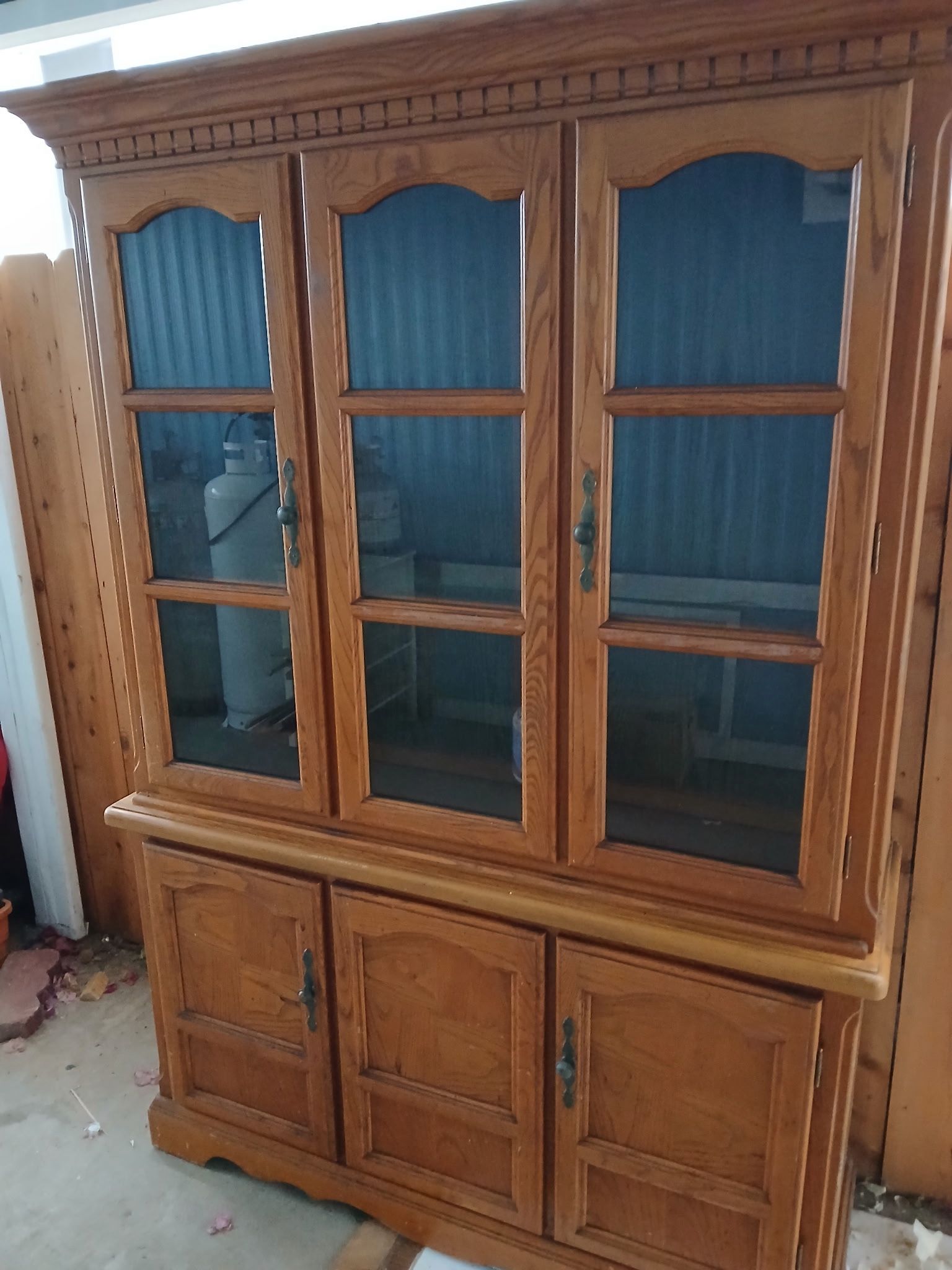 Oak China Cabinet