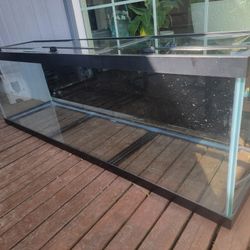 125 Gal Glass Aquarium Plus Much More