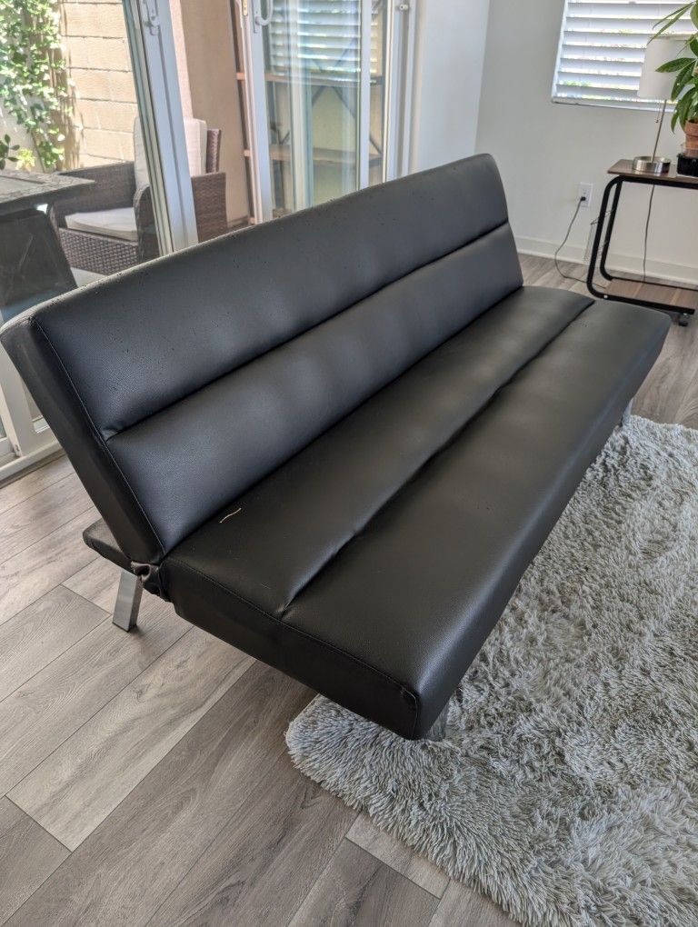 Black Futon Sofa