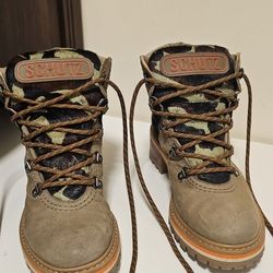 Schutz  Women's Camo Boots 👢