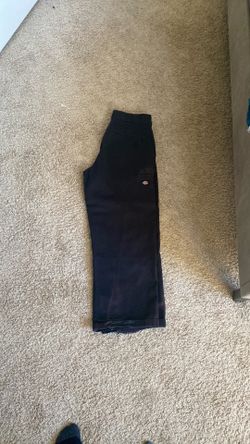 Black dickies double knees