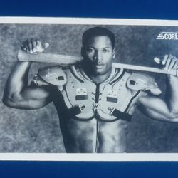 1990 Score Bo Jackson Baseball Card 