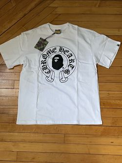 White Bape x Chromehearts tee size m