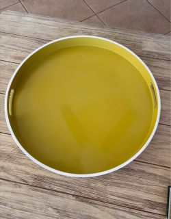 West Elm lacquer tray