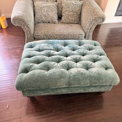 Sofa & Ottoman. 