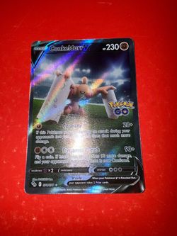Conkeldurr V (Alternate Full Art) Ultra Rare Pokemon GO 074/078