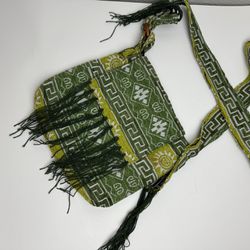 Hippie Tapestry Fringe Crossbody Bag
