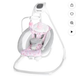 Baby Girl Electronic Swing. New In Box