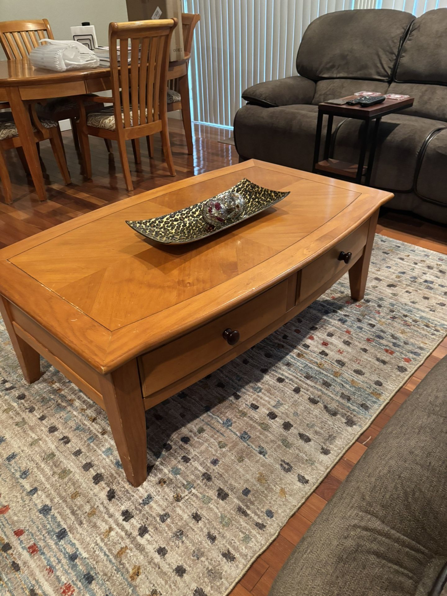 Coffee Table And End Tables