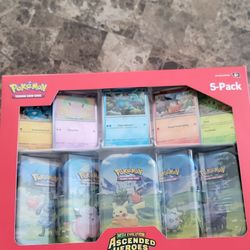 Pokémon TCG Mega Evolution Ascended Heroes 5-Pack