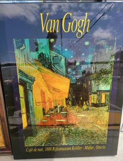 Van Gogh Café Terrace at Night (los gatos)

