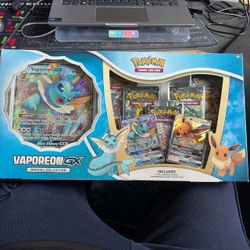 Pokémon Vaporeon-GX Special Collection Box 2017 Promo Oversized Booster