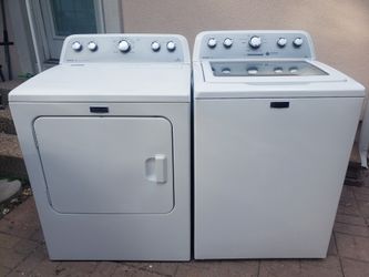 Washer And Dryer Maytag Bravos