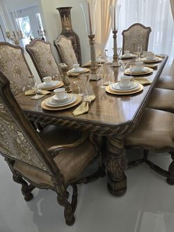 9 Piece Marge Carson Dinning Set 