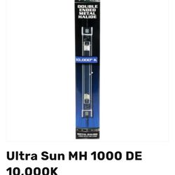 led grow light Ultra Sun MH 1000 DE 10,000K